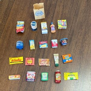 Miniature Grocery Store Playset for Kids